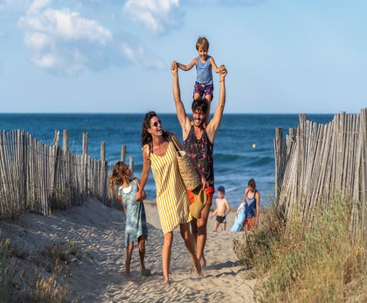 Le Brasilia Camping, Canet Plage, Camping, Roussillon, Strand